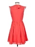 Express 100% Polyester Red Casual Dress Size 4 - photo 2