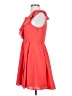 Express 100% Polyester Red Casual Dress Size 4 - photo 5