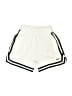 Nike 100% Polyester White Athletic Shorts Size M (youth) - photo 1
