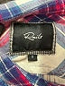 Rails 100% Rayon Plaid Blue Sleeveless Button-Down Shirt Size S - photo 7