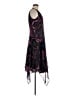 DKNY 100% Polyester Print Purple Cocktail Dress Size 6 - photo 4