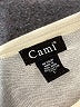 Cami 100% Cotton Ivory Sleeveless Top Size L - photo 7