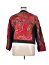 Chico's Paisley Red Jacket Size XL (estimated) - photo 2