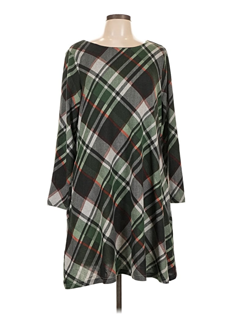 Pre-owned R&k Casual Dress In Green