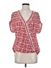 Max Studio Red Short Sleeve Blouse Size S - photo 1