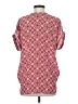 Max Studio Red Short Sleeve Blouse Size S - photo 2