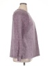 Leo & Nicole 100% Cotton Purple Pullover Sweater Size XL - photo 4