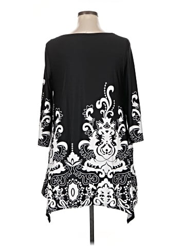 White Mark 3/4 Sleeve Blouse (view 2)