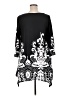 White Mark Black 3/4 Sleeve Blouse Size 1XL - photo 2