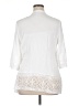 Studio Works 100% Rayon White Cardigan Size 1X - photo 2