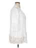 Studio Works 100% Rayon White Cardigan Size 1X - photo 4