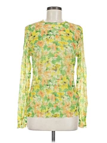 Topshop Long Sleeve Blouse (view 1)