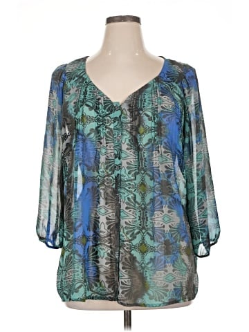 East5th 3/4 Sleeve Blouse (view 1)