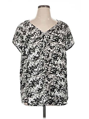 Apt. 9 Short Sleeve Blouse (view 1)