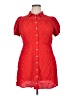Levi's 100% Viscose Red Casual Dress Size XL - photo 1