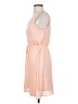 Maurices 100% Polyester Solid Pink Casual Dress Size S - photo 5
