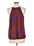 Gap 100% Polyester Brown Sleeveless Blouse Size L - photo 2