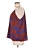Gap 100% Polyester Brown Sleeveless Blouse Size L - photo 5