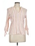 MICHAEL Michael Kors Pink 3/4 Sleeve Blouse Size L (petite) - photo 1