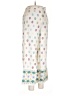 Maison d' Amelie Polka Dots Ivory Linen Pants Size M - photo 1