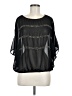 A. Byer Black 3/4 Sleeve Blouse Size M - photo 1