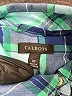Talbots Plaid Blue Long Sleeve Button-Down Shirt Size XS - photo 7