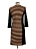 Spense Stripes Brown Casual Dress Size 10 - photo 2