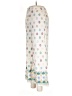 Maison d' Amelie Polka Dots Ivory Linen Pants Size M - photo 5