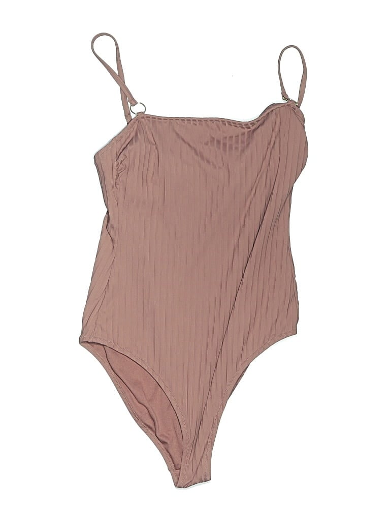 Pre-owned Shade & Shore One Piece Swimsuit In Tan