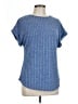 Automet Tweed Blue Short Sleeve T-Shirt Size M - photo 1