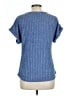 Automet Tweed Blue Short Sleeve T-Shirt Size M - photo 2
