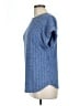 Automet Tweed Blue Short Sleeve T-Shirt Size M - photo 5