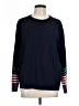 Boden Stripes Blue Pullover Sweater Size L - photo 1