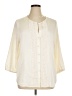 Vince Camuto 100% Polyester Ivory 3/4 Sleeve Blouse Size XL - photo 1