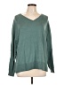 Lucky Brand Green Pullover Sweater Size L - photo 1