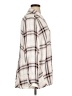 Alexander Jordan 100% Rayon Plaid Ivory Long Sleeve Blouse Size 1X - photo 4