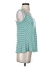 Naked Zebra Teal Tank Top Size S - photo 4