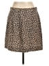 BCBGeneration 100% Polyester Polka Dots Tan Casual Skirt Size 12 - photo 2
