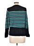 525 America 100% Rayon Stripes Teal Pullover Sweater Size L - photo 2
