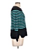 525 America 100% Rayon Stripes Teal Pullover Sweater Size L - photo 4
