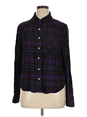 Evereve Long Sleeve Button-Down Shirt (view 1)