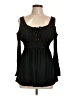 Assorted Brands Black Long Sleeve Blouse Size L - photo 1