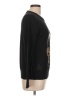 Zadig & Voltaire 100% Cotton Print Black Pullover Sweater Size L - photo 4