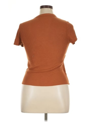 American Eagle Outfitters Short Sleeve Turtleneck (view 2)