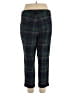 Torrid Plaid Green Casual Pants Size 2X Plus (2) - photo 2