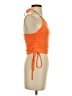 Romwe Orange Tank Top Size S - photo 4