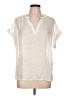 A New Day Ivory Short Sleeve Blouse Size L - photo 1