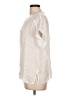 A New Day Ivory Short Sleeve Blouse Size L - photo 5