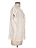 A New Day Ivory Short Sleeve Blouse Size L - photo 4