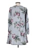 Pinc Floral Gray Casual Dress Size S - photo 2